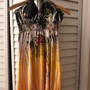 Floral Multicolor Maxi Dress